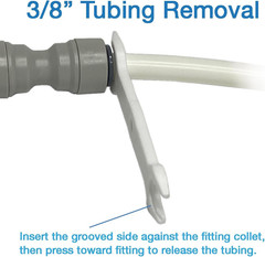 2-Pack Push Fit Tubing Release Tool &ndash; Compact Spanner Wrench for RO Systems.