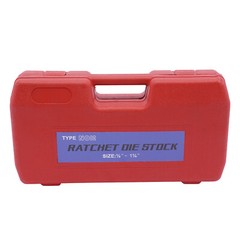 Manual Ratchet Pipe Threading Threader Die Head Handle Set 1/2&rdquo; to 1-1/4&rdquo; BSPT