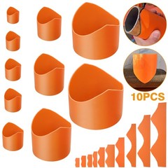 10x 3/4&Prime;-8&Prime; Pipe Saddle Cutting Guide Template for Welding Layout Metal PVC Pipe