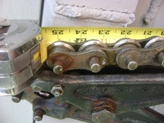 Wheeler Mfg Cast Iron Pipe Chain Snap Cutter Model 590. 27&Prime; Chain.