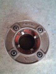 Ridgid 12-R, 1-1/4&Prime; Pipe Threader Die Cutting Edges In Great Condition