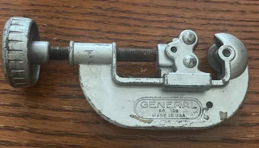 USED-General Tools Pipe Cutter No. 120 Made in USA