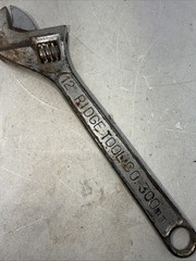 Ridgid Crescent Wrench 12&rdquo; Adjustable #712 The Ridge Tool Co. Elyria, Ohio USA