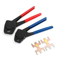 2 Pex Crimper 1/2&Prime; And 3/4&Prime; Plumbing Crimping Gonogo Angle Gauge Tools Combo