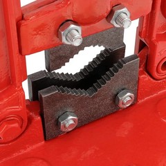 Heavy Duty Cast Iron Pipe Vice &ndash; 0.4 to 2.4 Inches Capacity, Durable & Portable