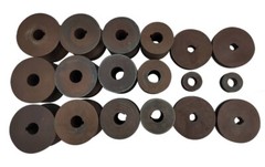 Rolling Pipes Bending Machine 110V Tubes Bender with Round & Square Dies
