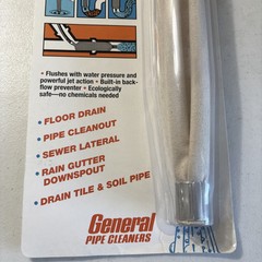 General Wire 3DF 3&Prime; Drain Flusher