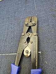 Tivorex Wire Rope Crimping Tool Built-in 3/64-inch to 1/8-inch, Blue