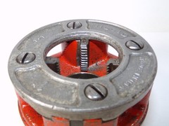 RIDGID 00-R Pipe Threading Die Head Set, 1&Prime; & 3/4&Prime;