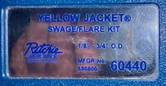 YELLOW JACKET 60440 Swaging/Flaring Tool 38D892