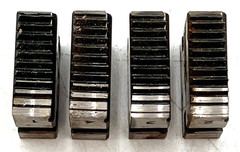 RIDGE TOOL CO RIDGID 2&Prime; PIPE THREADING DIES SET OF 4 NEW W/SURFACE RUST