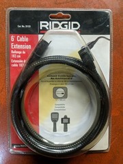 RIDGID 6&prime; Cable Extension for Inspection Camera (No. 31133)