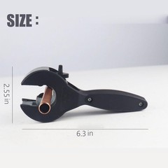 Ratcheting Pipe Cutter 1/4&Prime;-7/8&Prime; With Gloves &ndash; Durable and Ergonomic Design