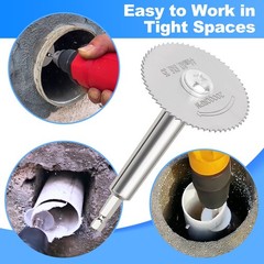 Anmxkoo Inside Pipe Cutter for Pvc Pipe, Professional Steel