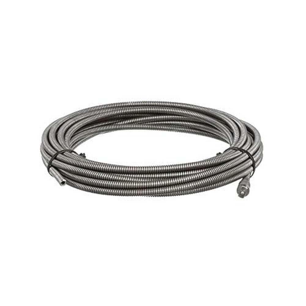 Heavy-Duty 3/8&Prime; x 35&prime; Drain Cleaning Cable for Tough Clogs