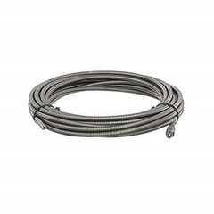 Heavy-Duty 3/8&Prime; x 35&prime; Drain Cleaning Cable for Tough Clogs