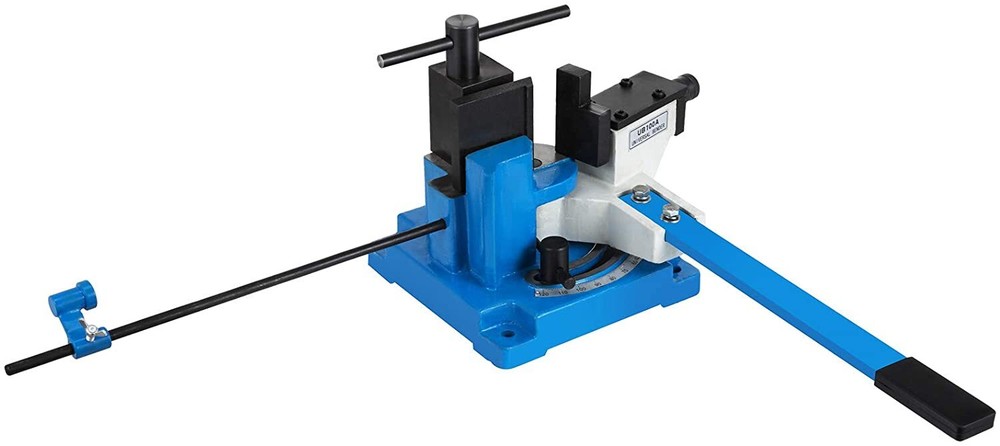 Universal Manual Metal Rod Square Flat Round Steel Iron Bender 120 Degree Angle