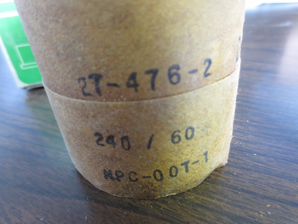 ASCO 27-476-2 SOLENOID VALVE COIL &ndash; 240V, 60Hz &ndash; NEW SURPLUS