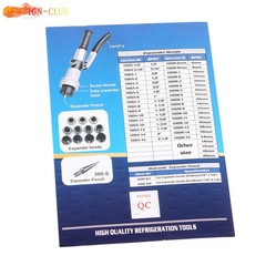 Hydraulic Tube Expander Tool Swaging Kit Hvac 3/8,1/2,5/8,3/4,7/8,1,1-1/8 Inch