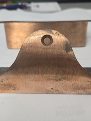 RIDGID (58060) 4-1/2&Prime; SOFT COPPER JAW COVERS SOLD IN A SET OF 2 *NEW NEVER USED*