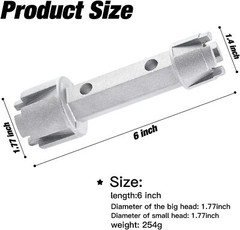 Tub Drain Remover Wrench &ndash; Use To Install And Remove Most Bath And Show