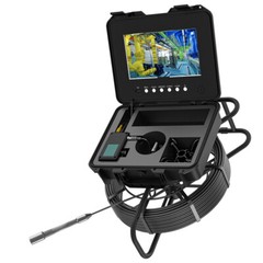 164ft Drain Sewer Camera Pipe Inspection Camera DVR HD 1080P 10&rdquo; Screen 5x Zoom