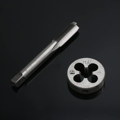 M10 x 1mm Tap and M10 x 1mm Die Metric Right Hand Thread HSS Right Hand Threa