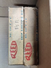 Vintage REED Mfg. Co. Pipe Threader Set with Dies (LARGE LOT)