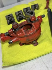 REX 2R Pipe Threader Die Head Set w/ Dies Handles Plumbing Tool