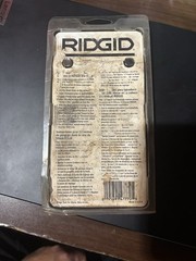 RIDGID High-Speed Right Hand 1&Prime;-2 &ldquo;- 11 1/2 Pipe and Bolt Dies (47770)