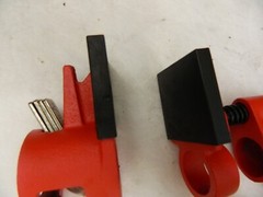 BESSEY set of 2 3/4 Pipe, 2-3/8 Throat Depth, Traditional Pipe Clamp PC34-2