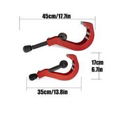 PVC PPR PE Pipe Cutter Tool 50-120mm Outer Diameter 2&Prime; to 4-3/4&Prime; Pipe Tubing