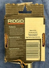Ridgid 38540 OO-R Ratchet and Handle Assembly, Cast Iron, Made In USA