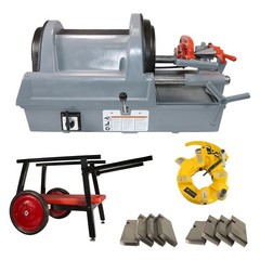 Reconditioned RIDGID&reg; 1822 Pipe Threader & Steel Dragon Tools&reg; 815A Dies & Cart