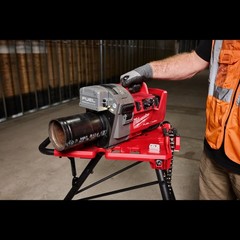 Milwaukee M18 FUEL RINGER Roll Groover for 2 in. &ndash; 6 in. Sch 10/40 Kit W/one key