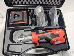 RIDGID RP 115 Mini Press Tool Kit 1/2 in to 3/4 in Copper Stainless w Battery
