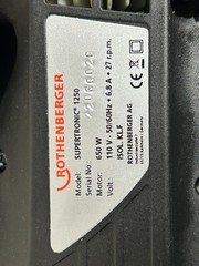 Rothenberger Supertronic 1250 Pipe Threader 1/2 in &ndash; 1 1/4*Excellent* RIDGID 600