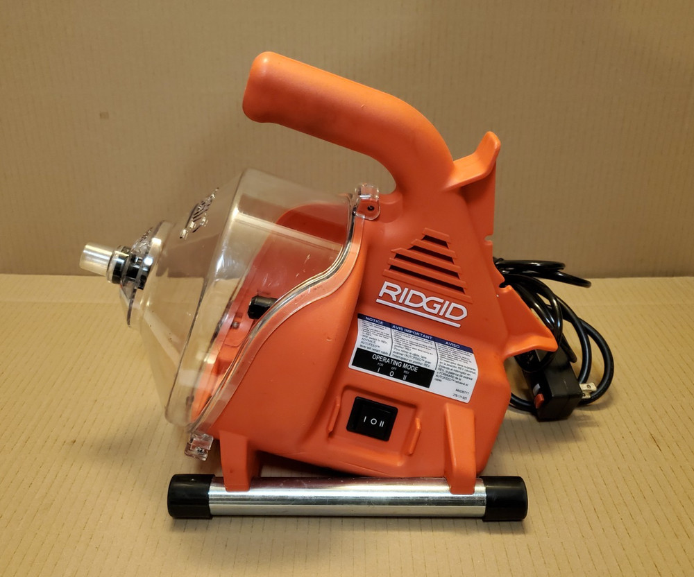 RIDGID PowerClear 120-Volt Drain Cleaning Machine 55808 &ndash; EXCELLENT CONDITION!!!