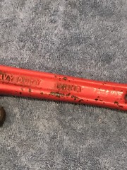 Vintage Great Neck 10&rdquo; Pipe Tool Monkey Wrench PW10 Forged Steel Heavy Duty