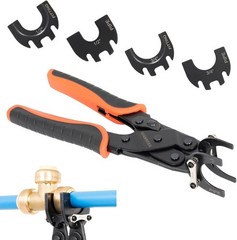 Push Fit Removal Tool Disconnect PEX Fitting 3 Sizes 1/2 3/4 1 Inch