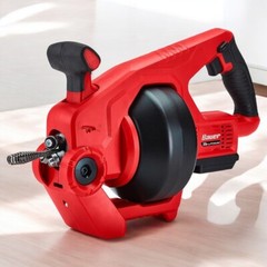 20V Electric Drain Cleaner Machine Snake Auger Drain Cleaning Cordless Tool Only