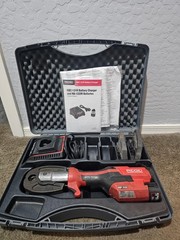 RIDGID Cordless Press Tool Kit with 1/2&Prime; &ndash; 3/4&Prime; ProPress Jaws