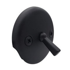 Westbrass A92-62 3-1/8&Prime; Trip Lever Bathtub and Shower 1 Pack, Matte Black