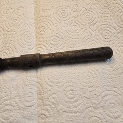 Vintage No 3 Adjustable Die Stock Threading Die Wrench Holder Machinist Tool&hellip;