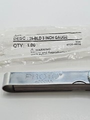 Proto J000AA 1/2&Prime; x 3&Prime; 25 Blade Master Feeler Gauge with Steel Holder