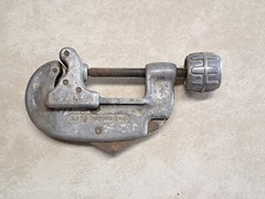 Vintage RIGID No. 20 Tubing Pipe Cutter 5/8 &ndash; 2 1/8 15mm- 54mm. USA