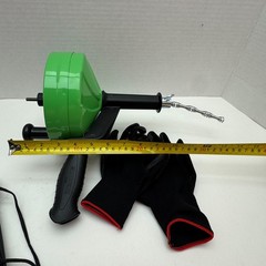 New No box MEISTERFAKTUR Plumbing drain snake auger 35FT w/drill attachment READ