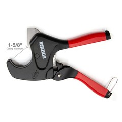 Steelman 1-5/8-Inch Jaw Ratcheting PVC and Plastic Pipe Cutters, 42566