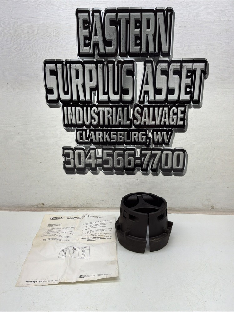 Ridgid 419 4&rdquo; NPT Nipple Chuck 34167 NIB