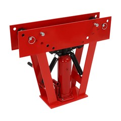 Hydraulic Pipe Tube Bender Tool Manual Heavy-Duty Pipe Bending Machine 16T Red